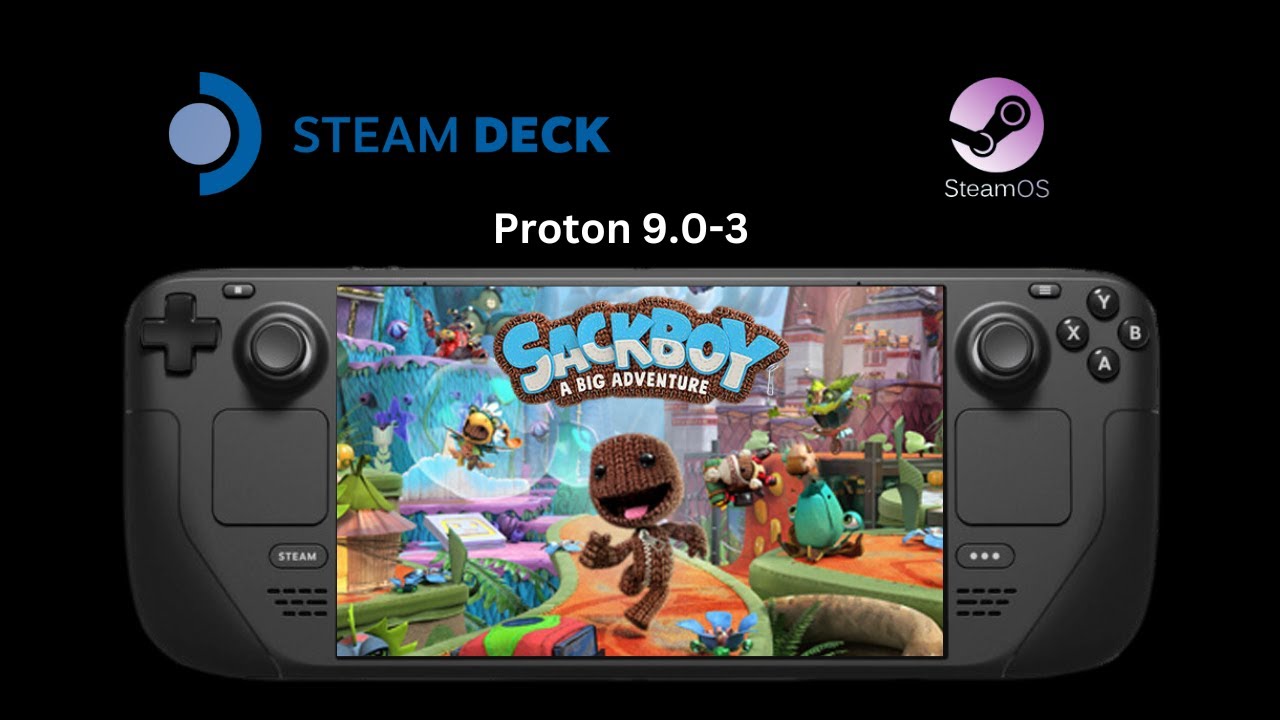 Sackboy: A Big Adventure - Steam Deck Gameplay