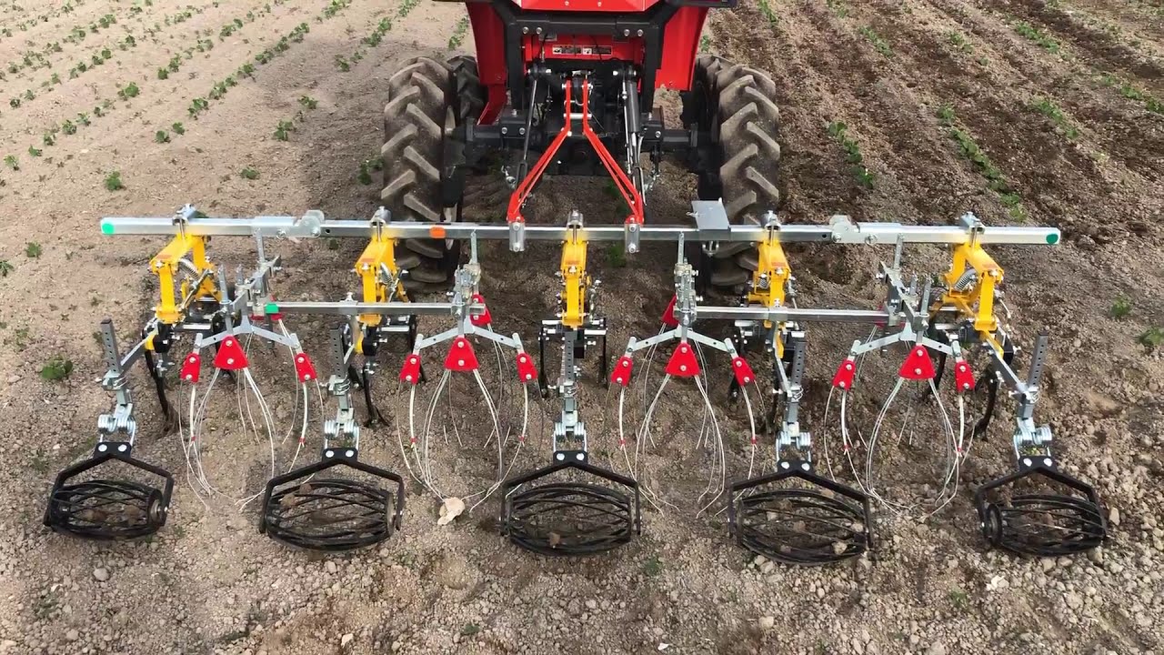 除草 カルチ 中耕 豆 クボタ ハイクリトラクター 管理作業 キュウホー Ashoragri Youtube