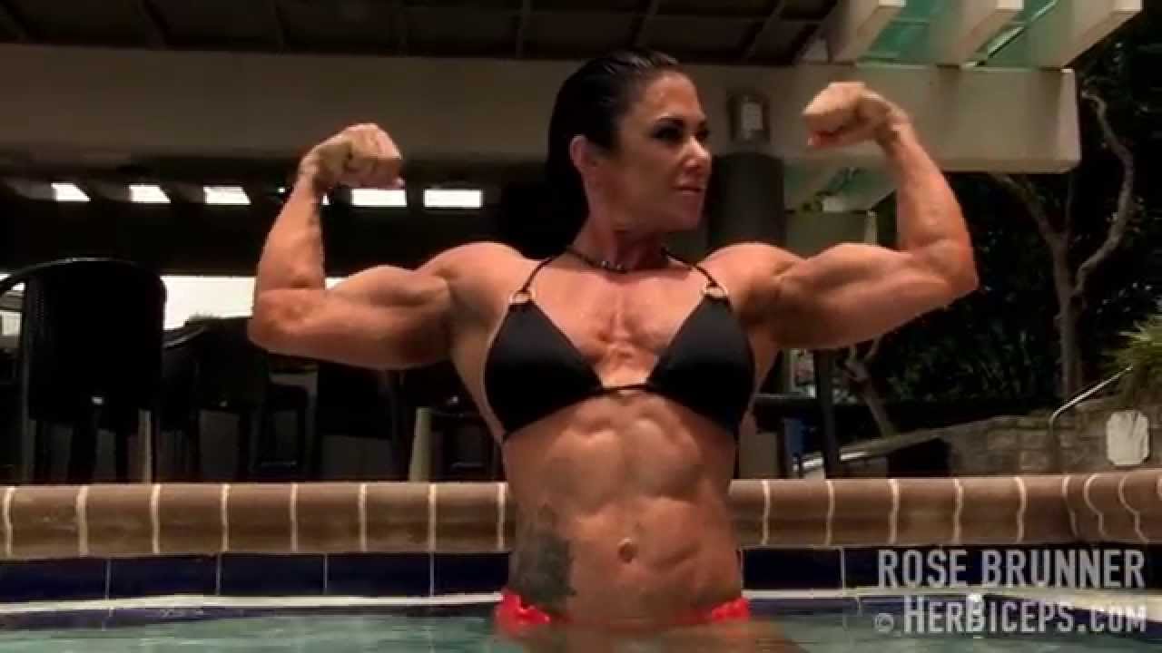 female bodybuilding contest Rose Brunner Women's Physique