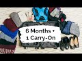 How to Pack for a Long Trip in a Carry On | 8 Packing Tips for 10 Days or 6+ Months in Europe