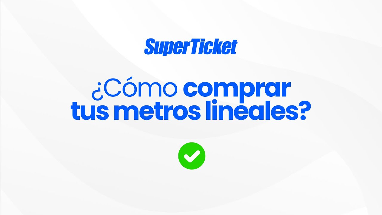 Tutorial ¿Cómo comprar metros lineales? | Entrada de Guadalupe 2025 | Sucre.