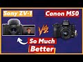 5 Reasons to Buy the Sony ZV-1 Over the Canon M50 | For Video Creators