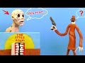HEY MAN, STOP a MINUTE and the OLD DETECTIVE with Clay | Trevor Henderson Creatures
