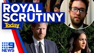 Prince Harry And Meghans Movements Criticised By British Media 9 News Australia