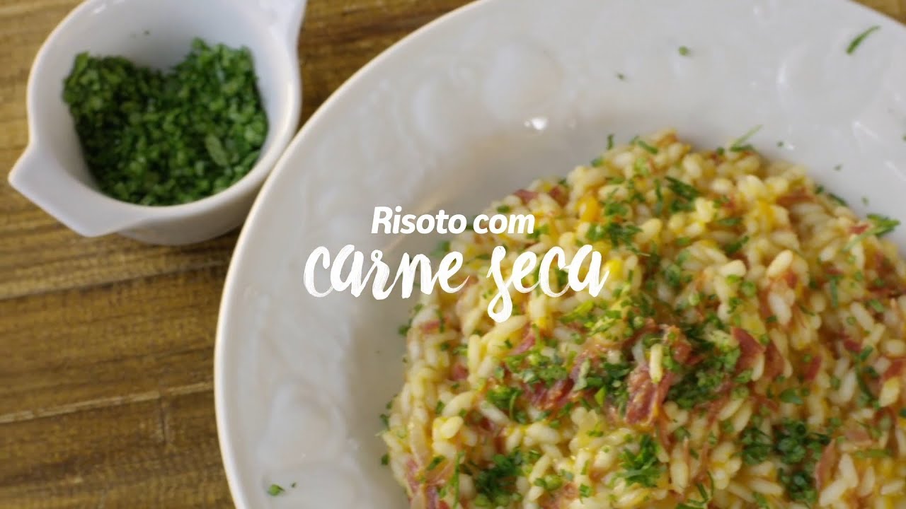 Risoto com carne seca | Vídeo Receita Urbano 2020