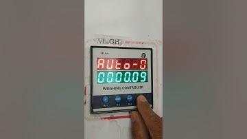 Load Cell Indicator Calibration