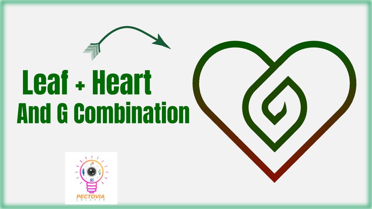 Designing a Unique Logo: Leaf + Heart + G Symbol
