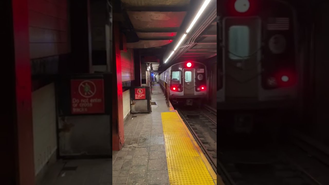 ⁴ᴷ⁶⁰ IND Sixth Av Line: Brooklyn Bound R179 (C) Train departs 34 St-Herald Sq | 