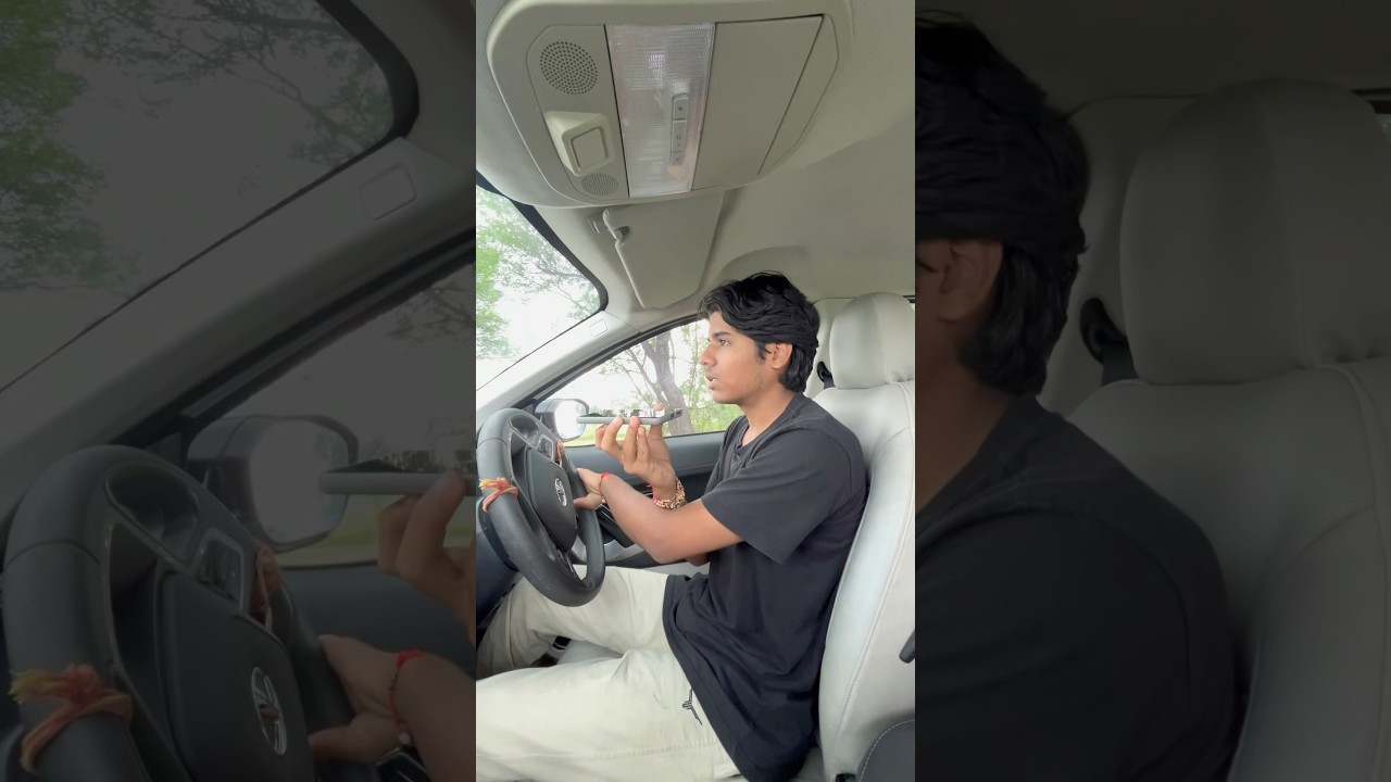 first time drive my car 🚗😝 #minivlog #shorts