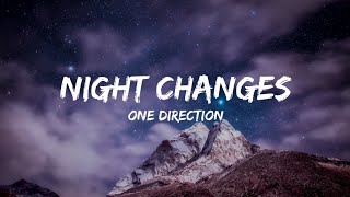 Night Changes - One Direction || Speed Up Lirik Resimi