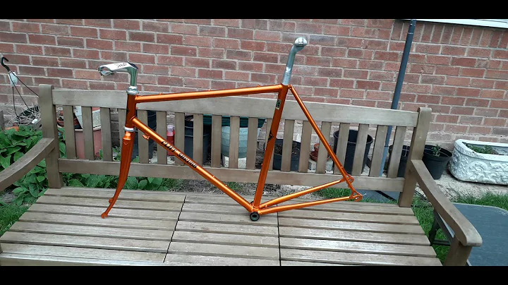 vintage 531 cycle frame rebuild.
