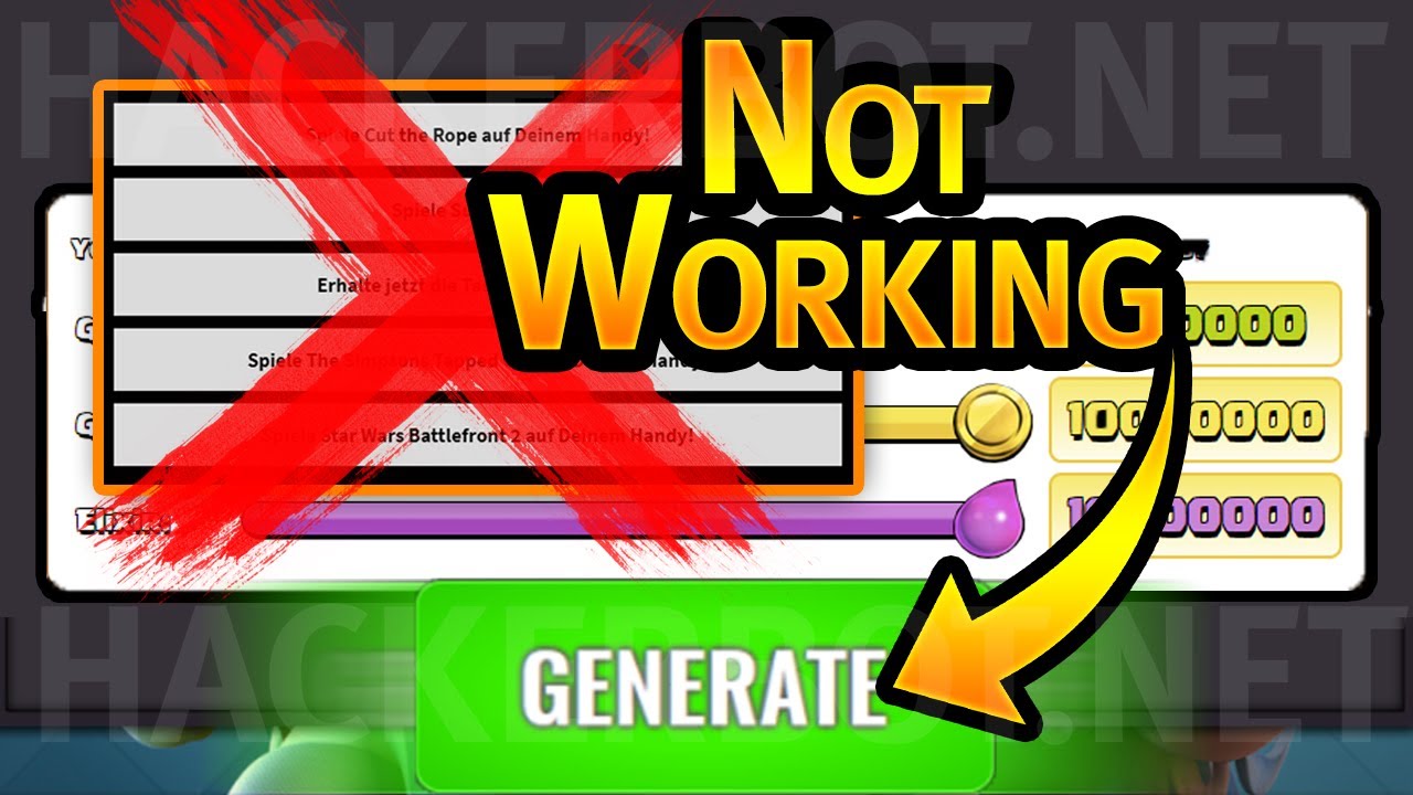 Game Hack Generator Not Working Solution | How to fix Generator Works / Fix - YouTube