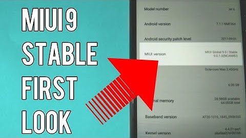 MIUI 9.0.1.0 Global Rom Update ChangeLog & First Impression