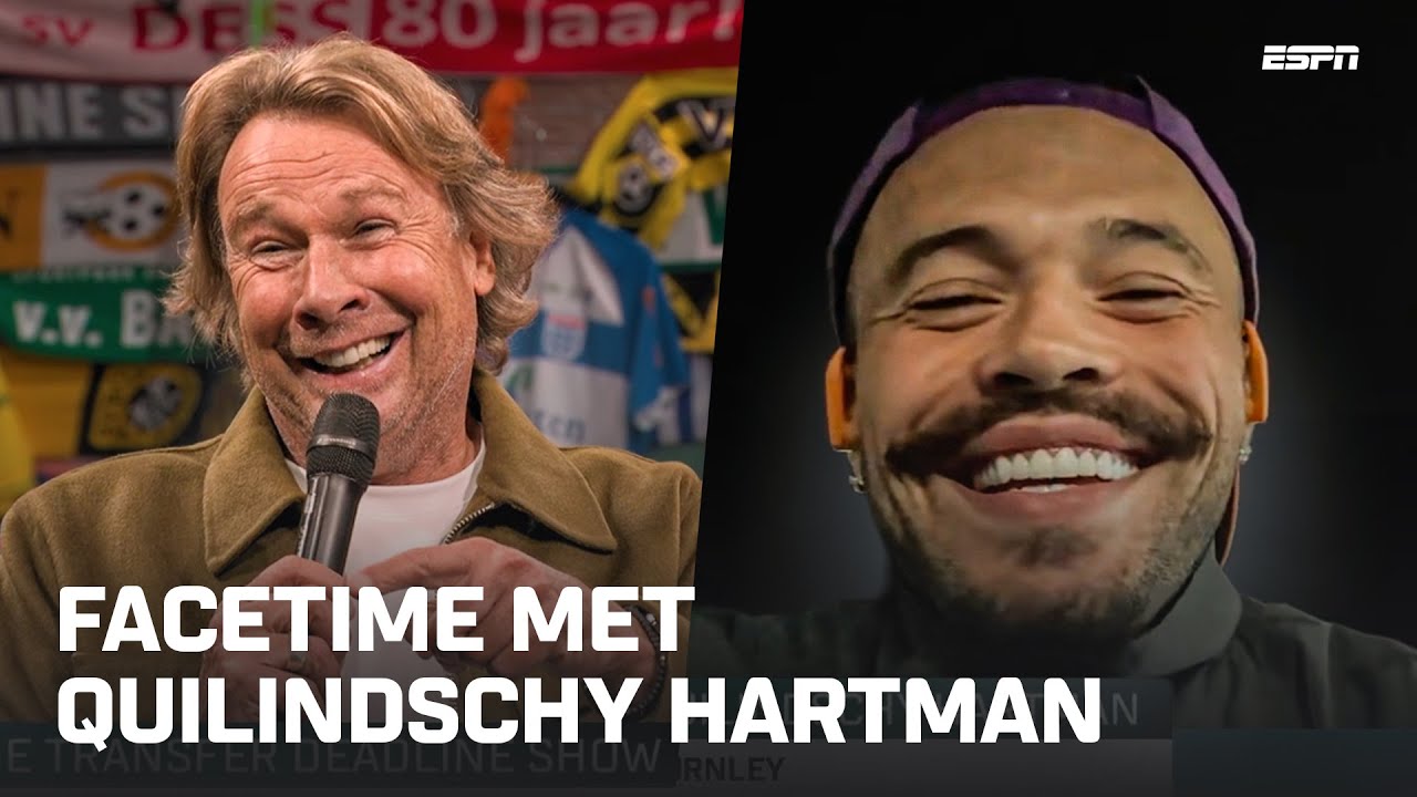 Quilindschy HARTMAN over SPELEN in de PREMIER LEAGUE, FEYENOORD en WEEKEND WEG MET HANS 🏴󠁧󠁢󠁥󠁮󠁧󠁿❤️