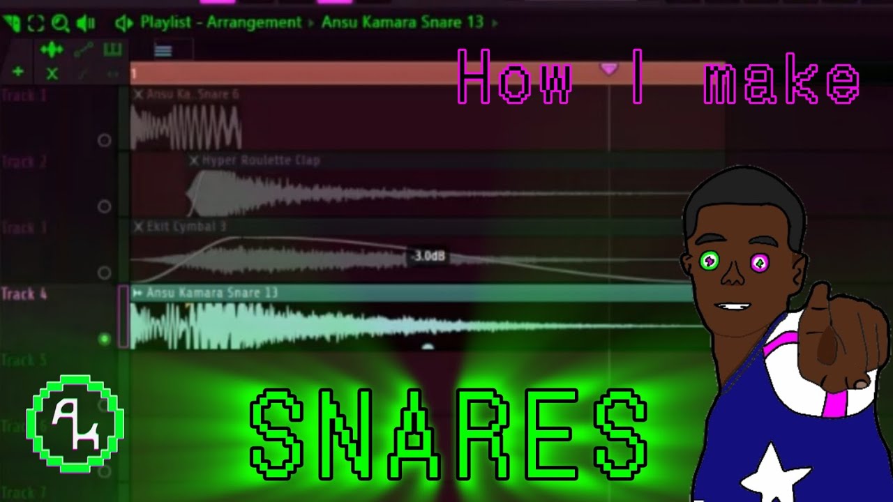 How I make SNARE DRUMS in FL Studio - FULL WALKTHROUGH by Ansu Kamara ...