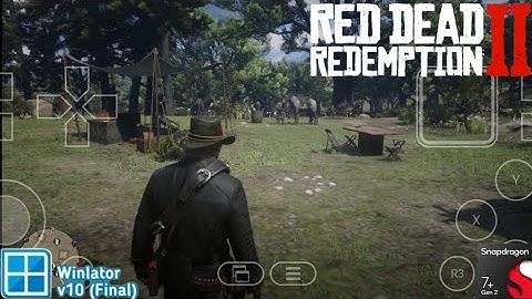 Winlator 10.0 Final v3 - Red Dead Redemption 2 On Android Poco F5 