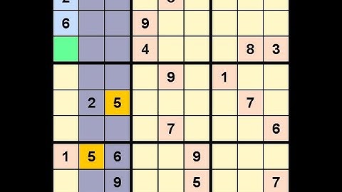 How to Solve New York Times Sudoku Hard November 10, 2022 - v1