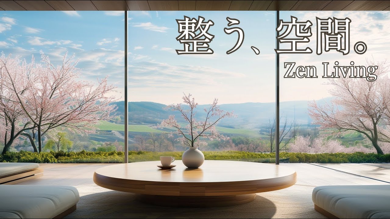 【癒しBGM】整う、空間。Zen Living | 心を整える静かな時間と癒やしのBGM - Peaceful Morning Calm