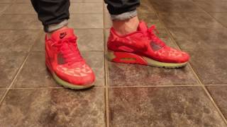 nike air max 90 ice gym red