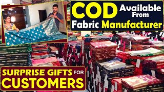 COD Cash on Delivery Available from Fabric Manufacturer Banarasi Pattu Silk Sarees Surprise Gifts😱 screenshot 1