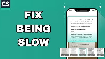 How To Fix And Solve Being Slow On CamScanner App | Final Solution