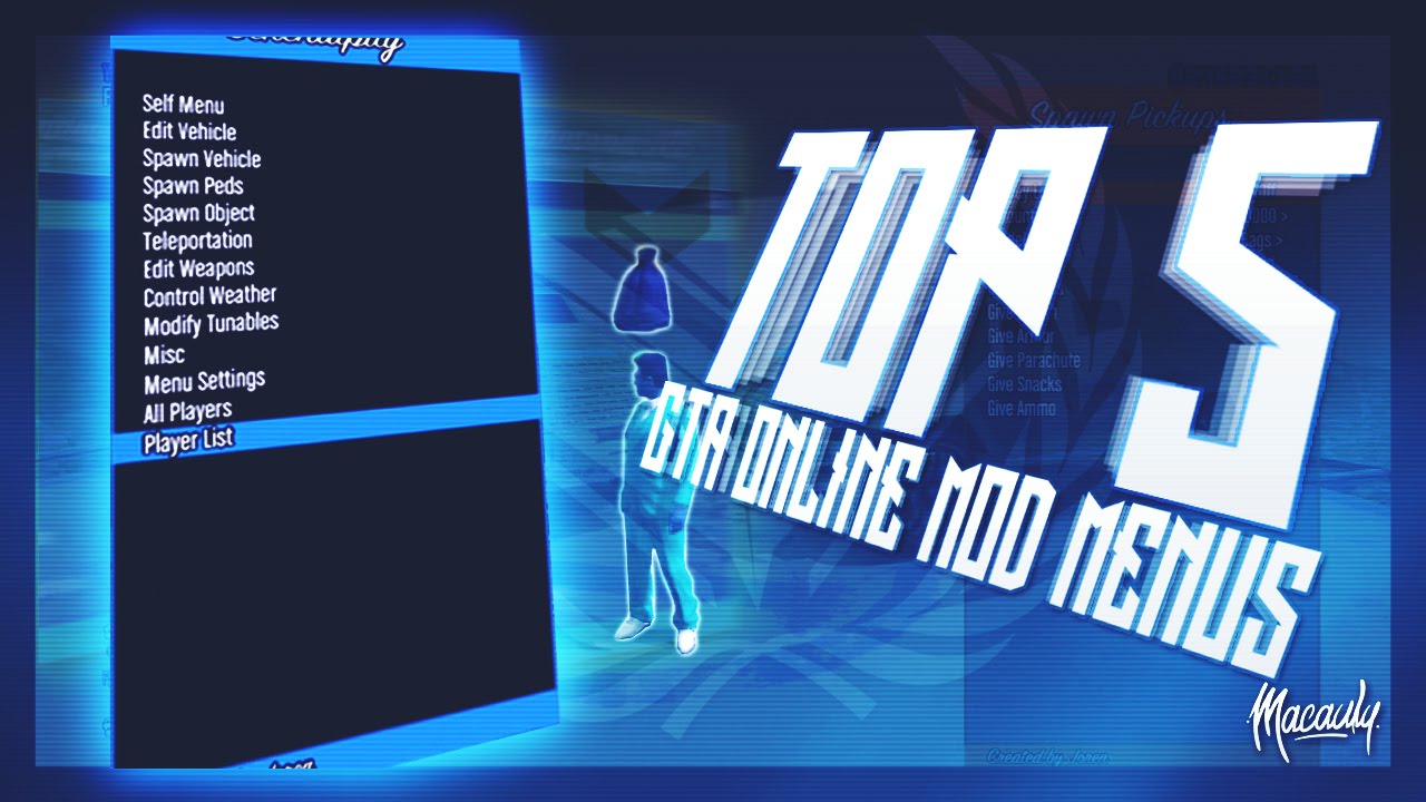 Top 5 GTA Online Mod Menus [BEST] YouTube