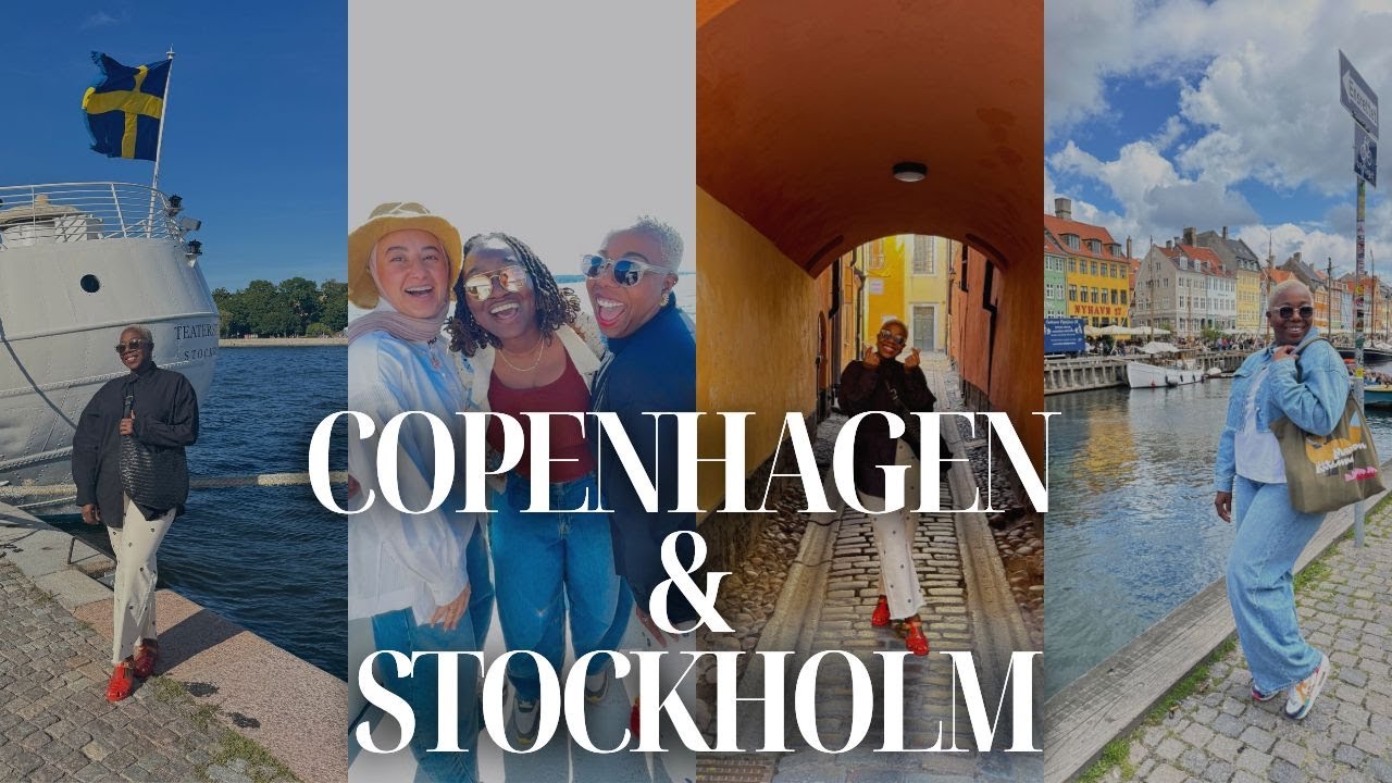 Мы побывали в Копенгагене и Стокгольме… и это было немного хаотично, но очень весело 😅✈️