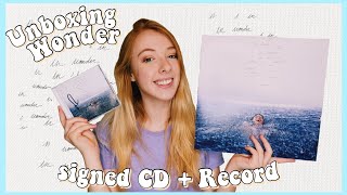 UNBOXING SHAWN MENDES'S WONDER SIGNED CD & VINYL!