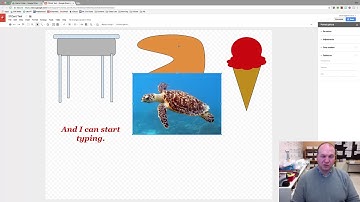 How to move images in Google Drawings using keyboard shortcuts