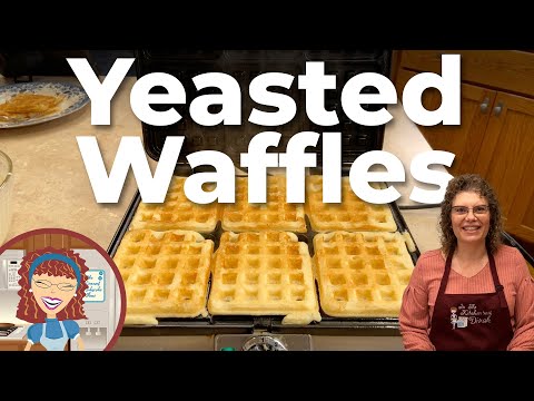 Overnight Yeast Waffles Recipe
