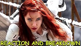 Black Widow Official Trailer Reaction \& Breakdown | Easter Eggs Explained