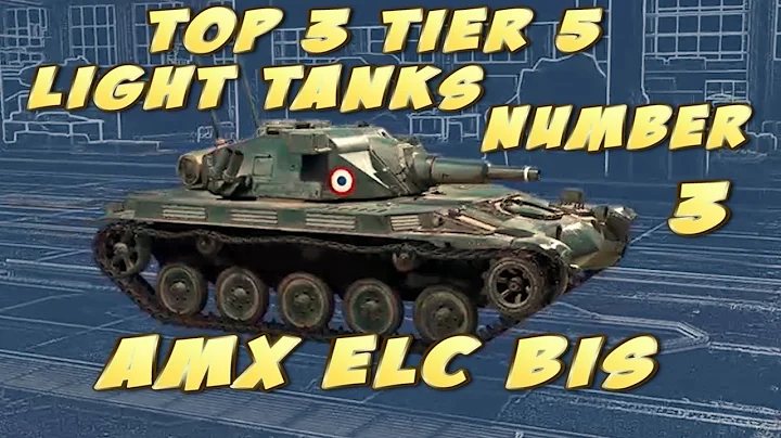World of Tanks Console: French Amx Elc bis Top 3 Tier 5 Light Tanks Review & Guide