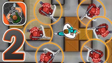 HUNTER ASSASSIN - Walkthrough Gameplay Part 2 - LEVELS 19-32 (iOS Android)