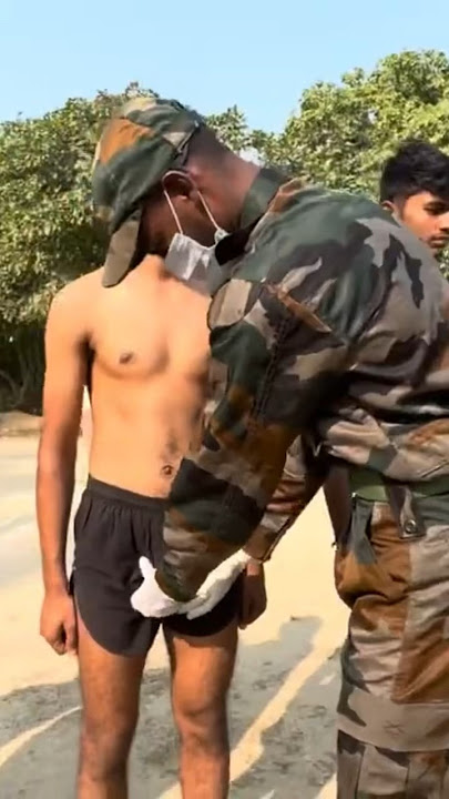 Indian army private part medical checkup #shorts #agniveer #private #part #reels