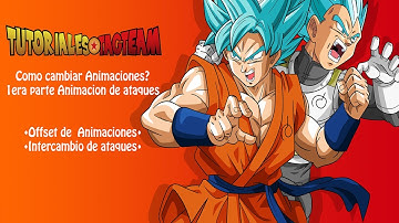 DBZ TTT Tutorial Cambiar Animaciones de ataques