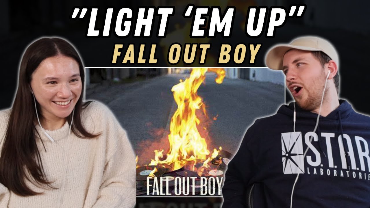 Fall Out Boy-Light 'Em Up REACTION