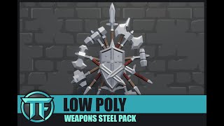 TitanForge Low Poly - Weapons Steel