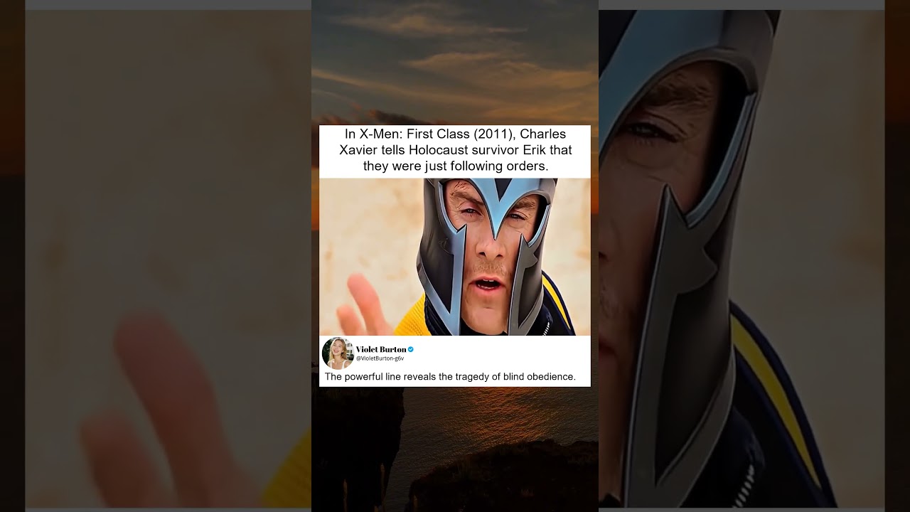 X-Men: First Class – "Just Following Orders" Quote