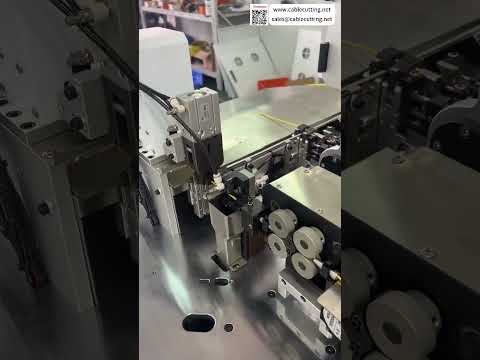Fully Auto Wire Harness Ends Processing Equipment High Efficiency Stripping Tools Machinery