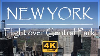 Flight over Central Park. New York drone video 🚁 Полет над Центральным Парком. Нью Йорк