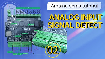 [Arduino demo code tutorial-02] Use analogRead command to read 0-5V signal