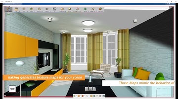 SimLab Composer / Preview of texture baking