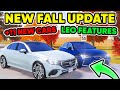 NEW FALL UPDATE in Greenville Roblox! 11+ NEW CARS + 2 NEW CODES &amp; LEO FEATURES