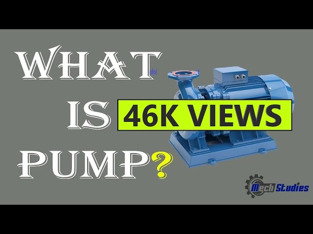 What is pump I Pump Basics I Definition of Pump I Working Principle class=