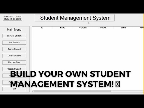 Master Python 🐍: Build Your Own Student Management System! 💻