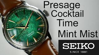 Seiko' New Presage Cocktail Time Crushed Ice ‘Mint Mist’