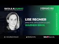 How to do Good Data Science that has a Real Business Impact | Lise Regnier, Warner Bros.