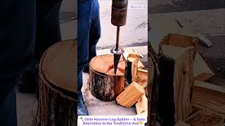 Slide Hammer Log Splitter A Safer Alternative To The Traditional Axe