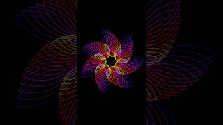 Amazing Geometry design using Python Turtle #coding #pythonshorts #pythonturtle