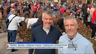 Kidney donation brings Columbus twins even closer together